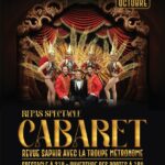 Repas spectacle cabaret Revue Saphir par la troupe du Métronome