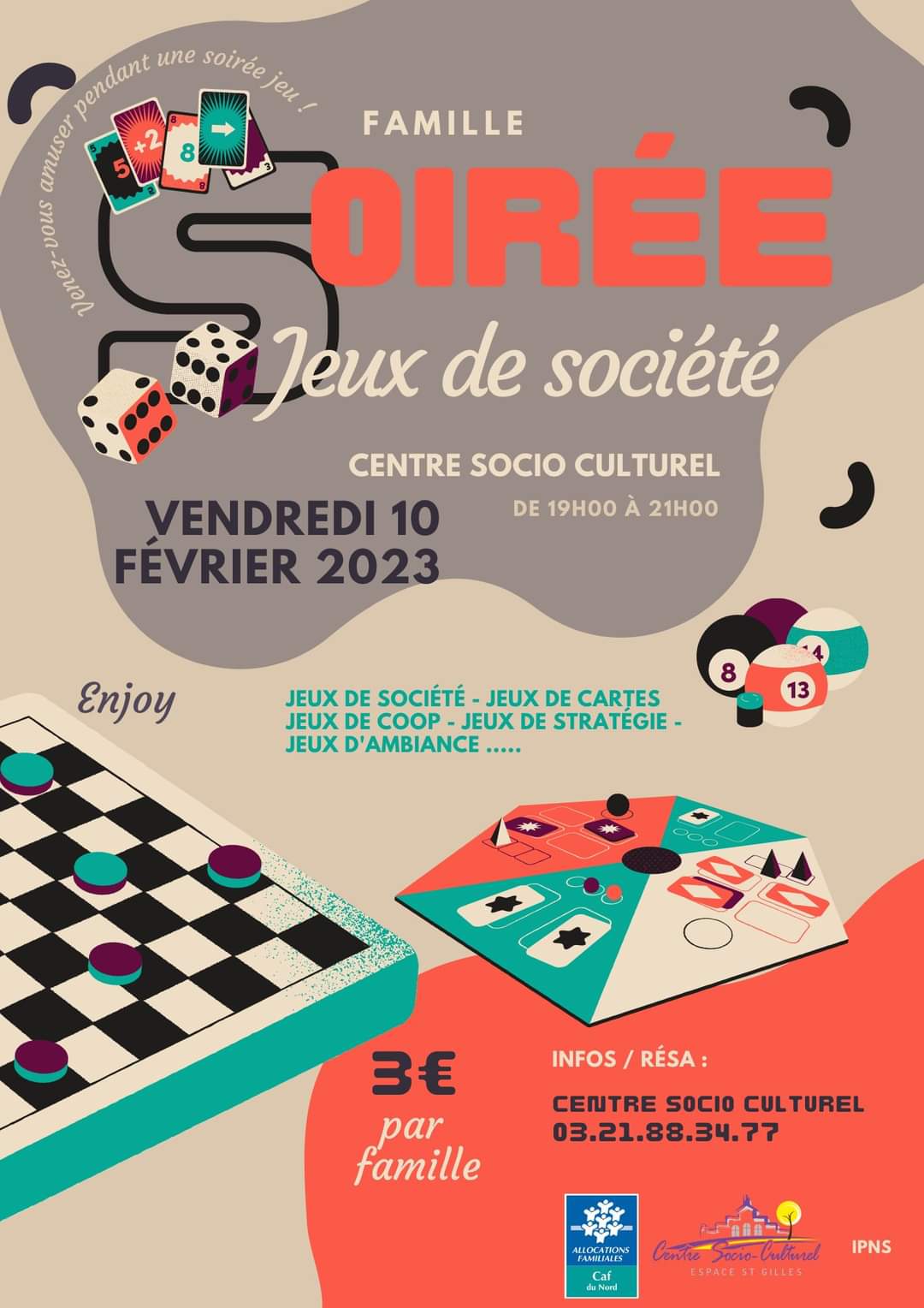 Soirée Jeux de Société