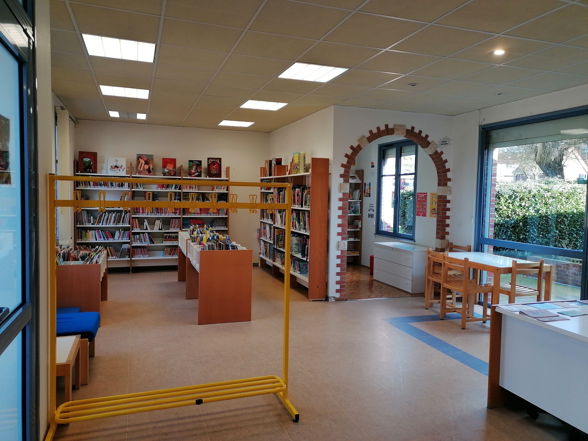 Nouveaux espaces à la Bibliothèque de Watten
