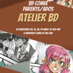 Atelier BD comix parents/ados au Centre socio-culturel