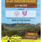 Balade touristique solidaire autos et motos récentes et anciennes