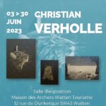 Exposition de peintures de Christian Verholle