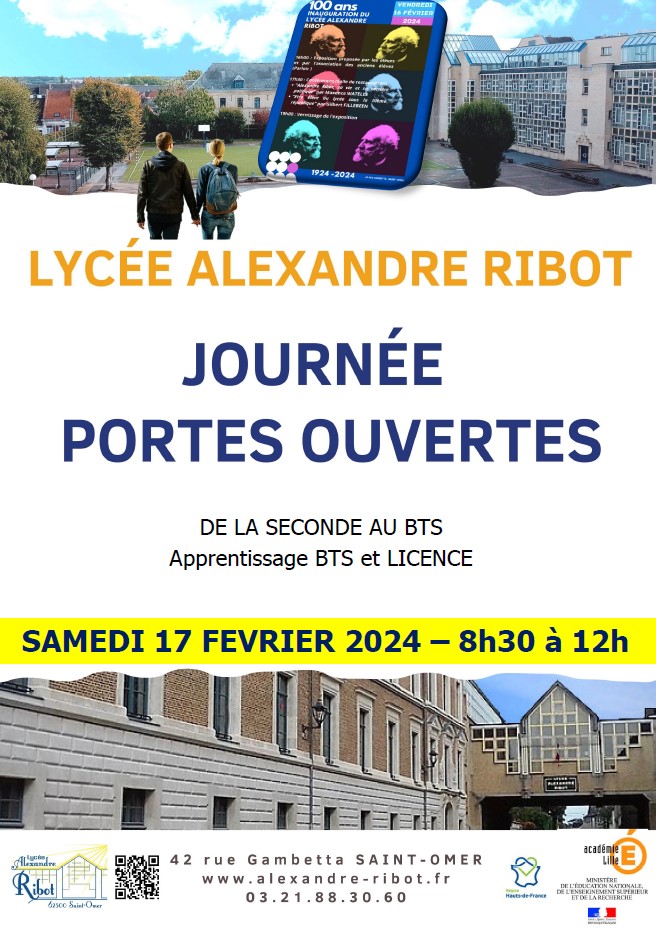 Portes ouvertes au lycée Alexandre Ribot