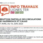Chantier de maintenance sur la ligne SNCF