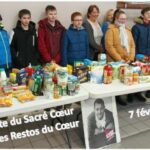 2023-02-07 collecte restos du coeur Collège Sacré-Coeur Watten