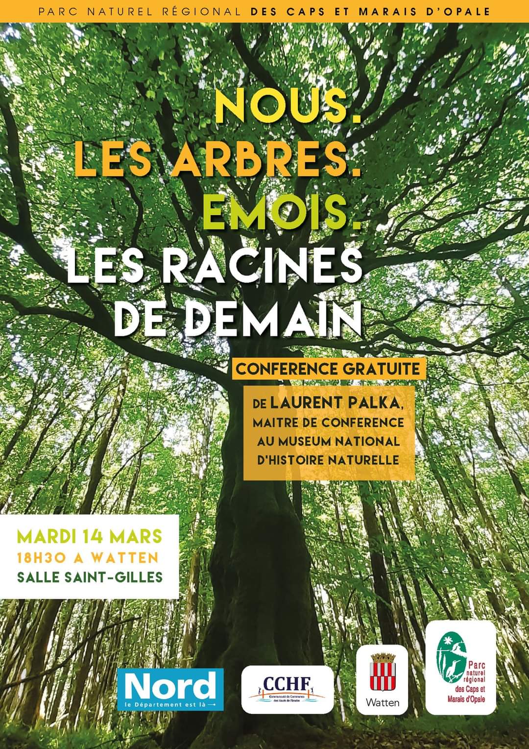 Conférence: Nous les Arbres, avec Laurent Palka