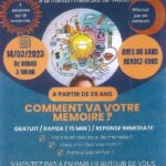 Dépistage gratuit des troubles de la mémoire à la Maison Médicale