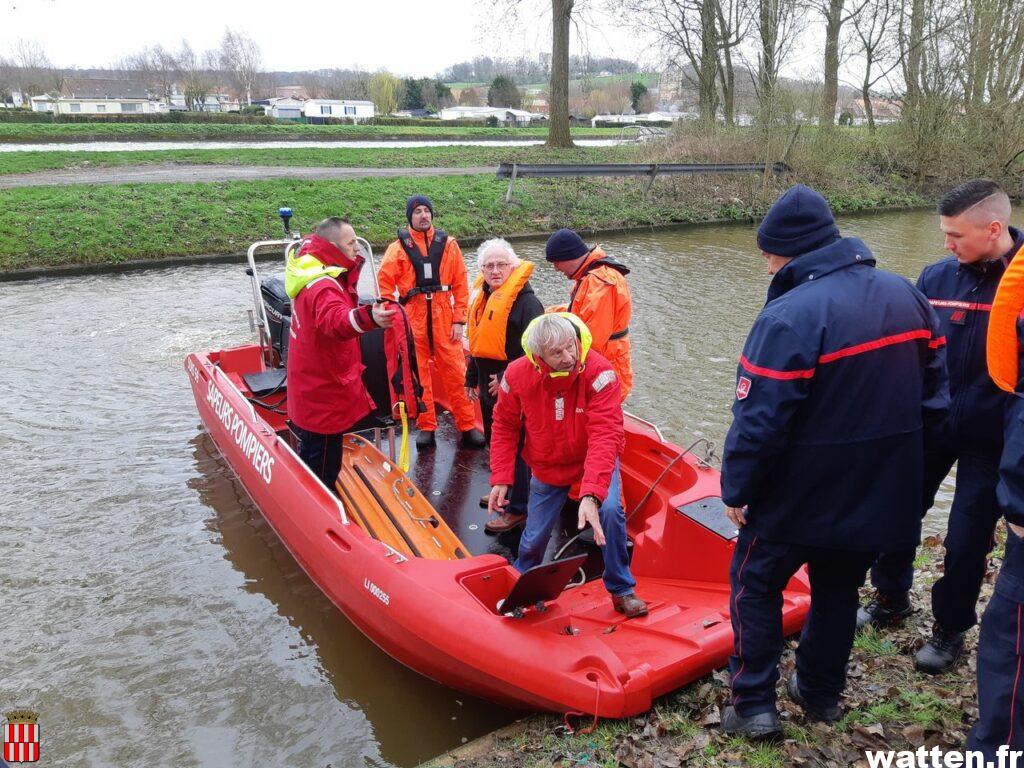 20230322 inauguration bateau Ange Gardien SDIS Watten (31) Watten