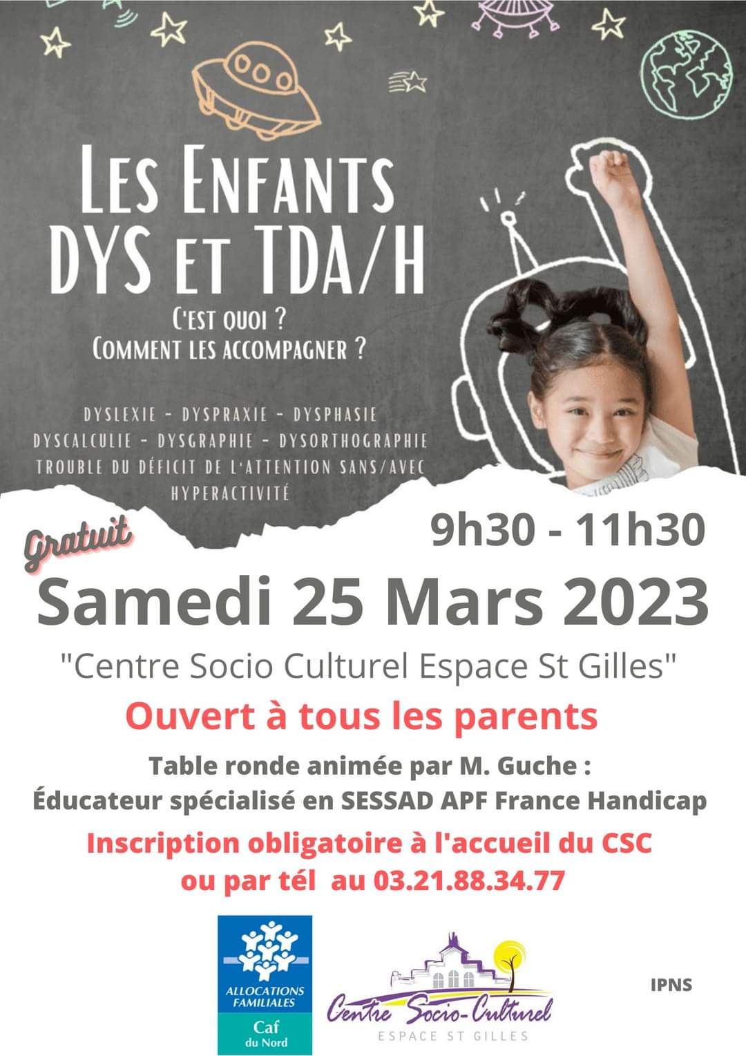 Table ronde: les enfants DYS et TDA/H