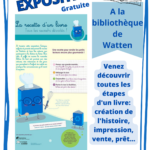 2023-04-05 Expostion La recette d’un livre Bibliothèque Watten