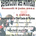 2024-06-08 bénédiction des animaux au Club Canin de Watten