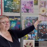 Des fleurs et coquelicots pour le printemps avec Marlène Derache
