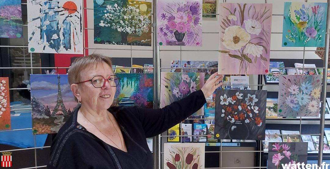 Des fleurs et coquelicots pour le printemps avec Marlène Derache