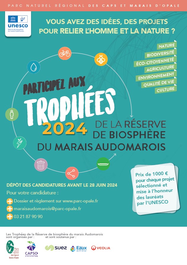Trophées de la Réserve de biosphère du marais Audomarois