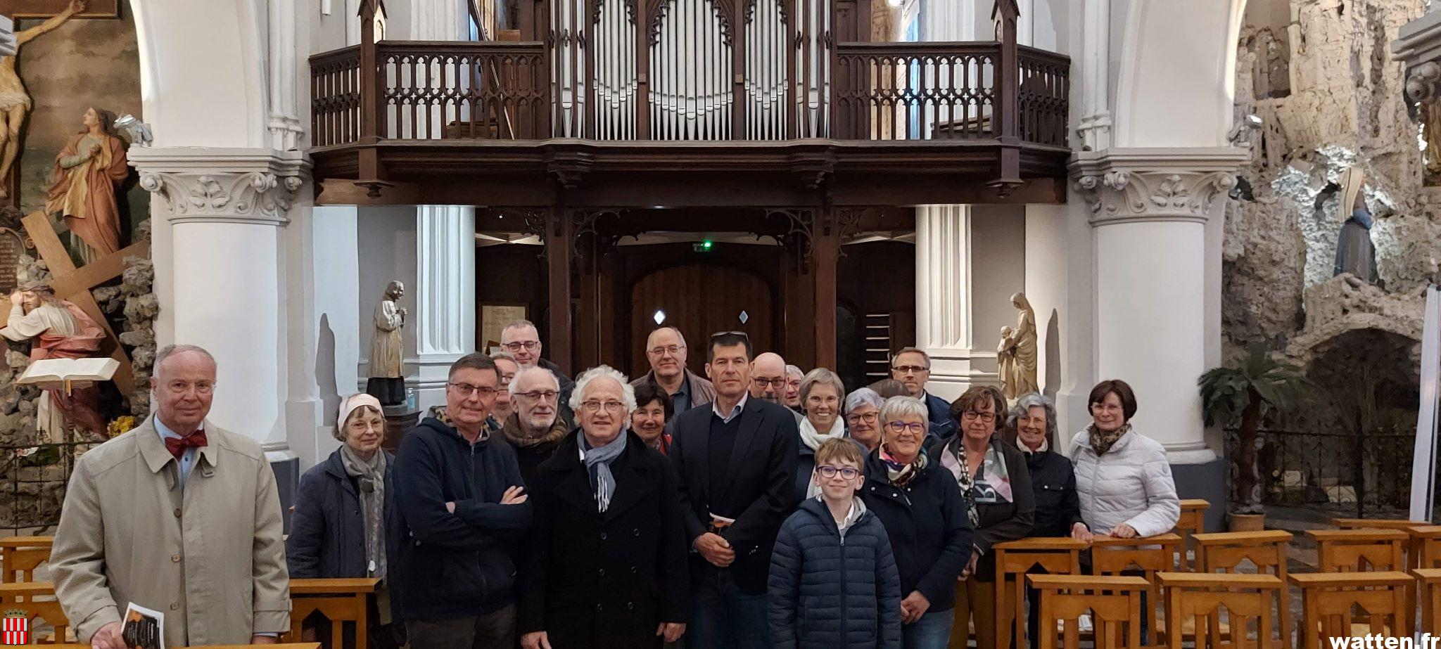 Neuf organistes en audition à l’église