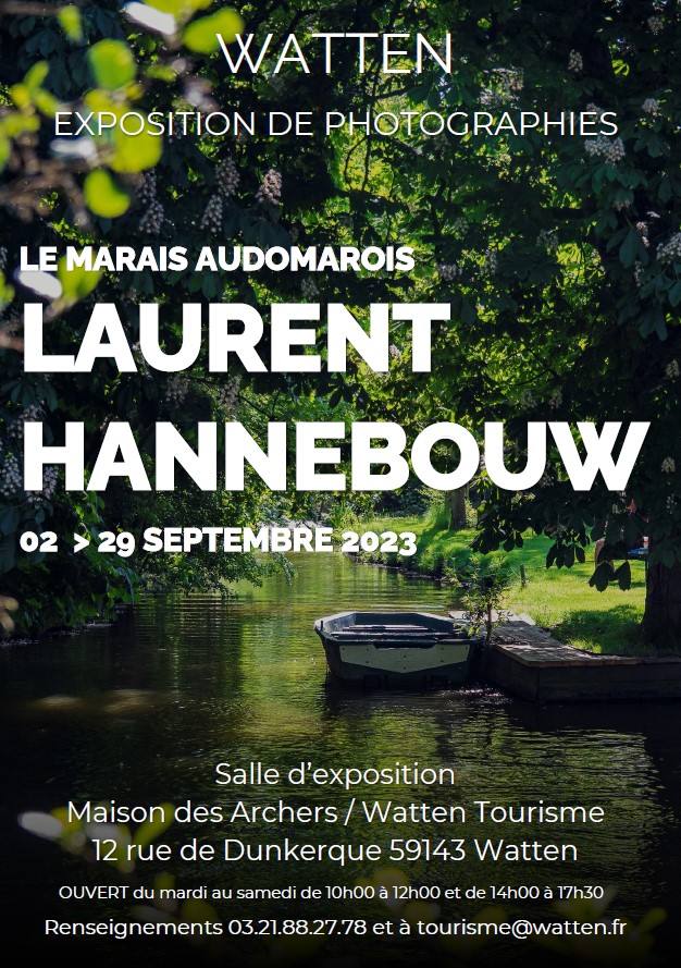 Exposition de photographies de Laurent Hannebouw: « Marais Audomarois »