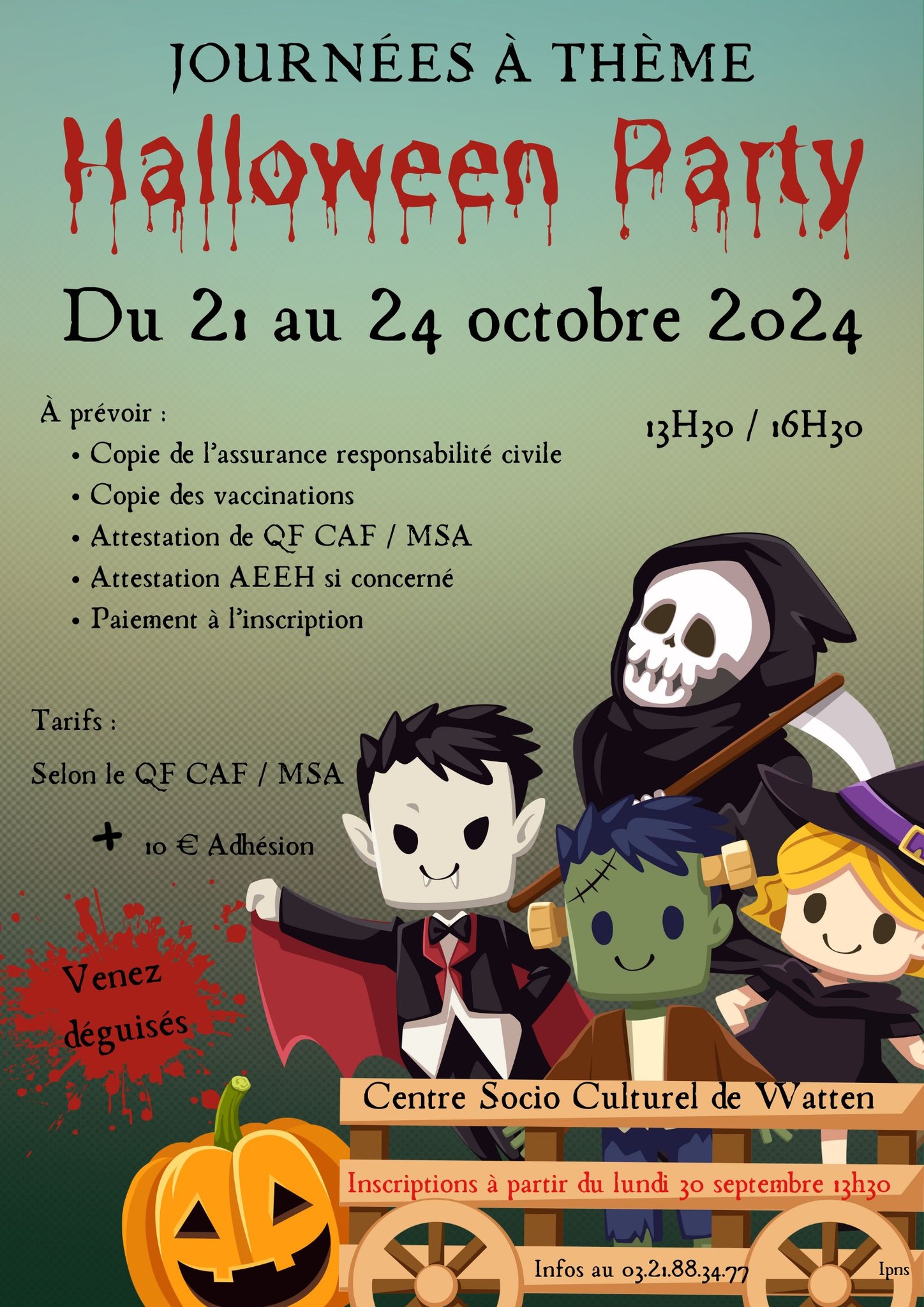 Journée à thème spécial Halloween
