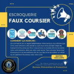 Gendarmerie affiche faux coursiers