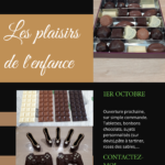 Les Plaisirs de l’Enfance chocolaterie Watten Flyer