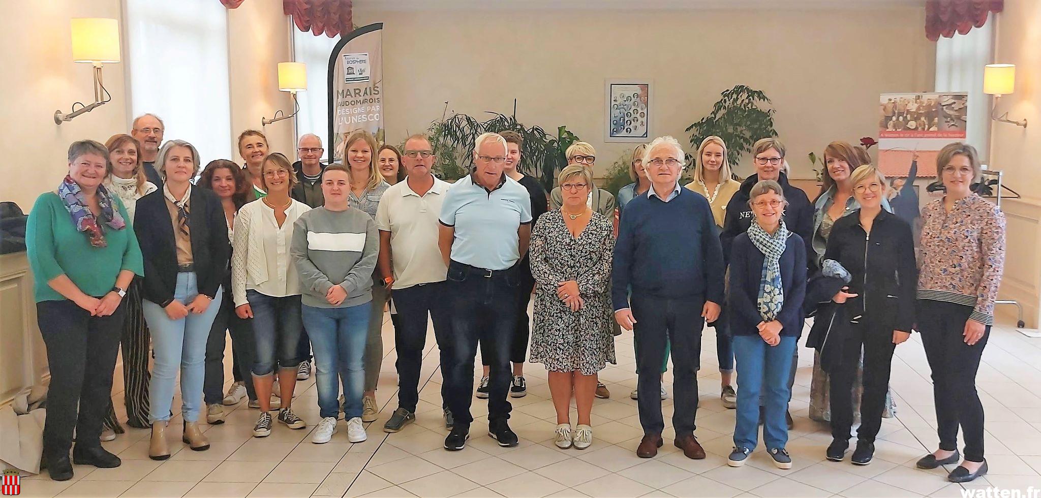 Réception des enseignants en mairie 2023