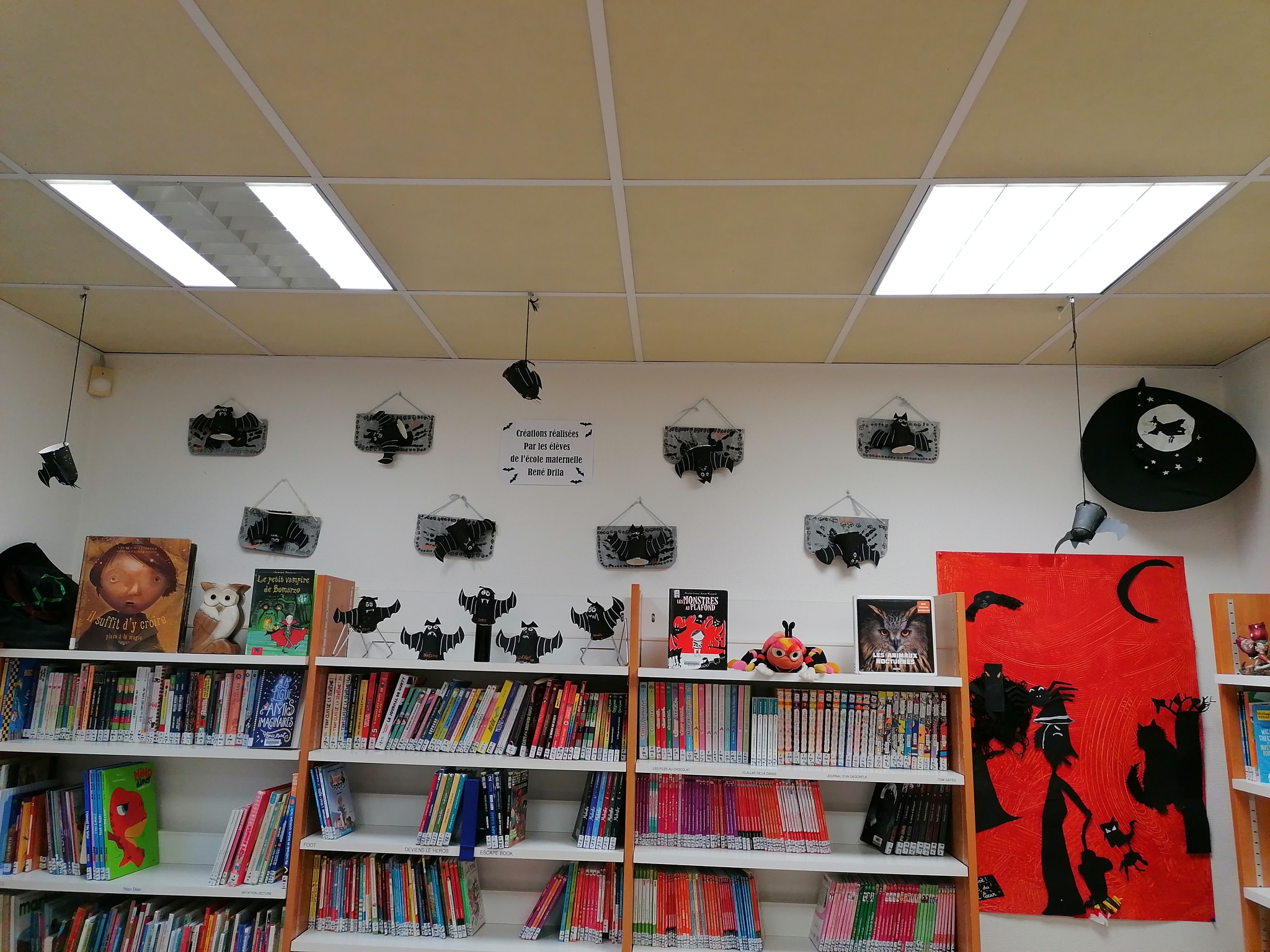 Exposition sur « La Peur » à la Bibliothèque