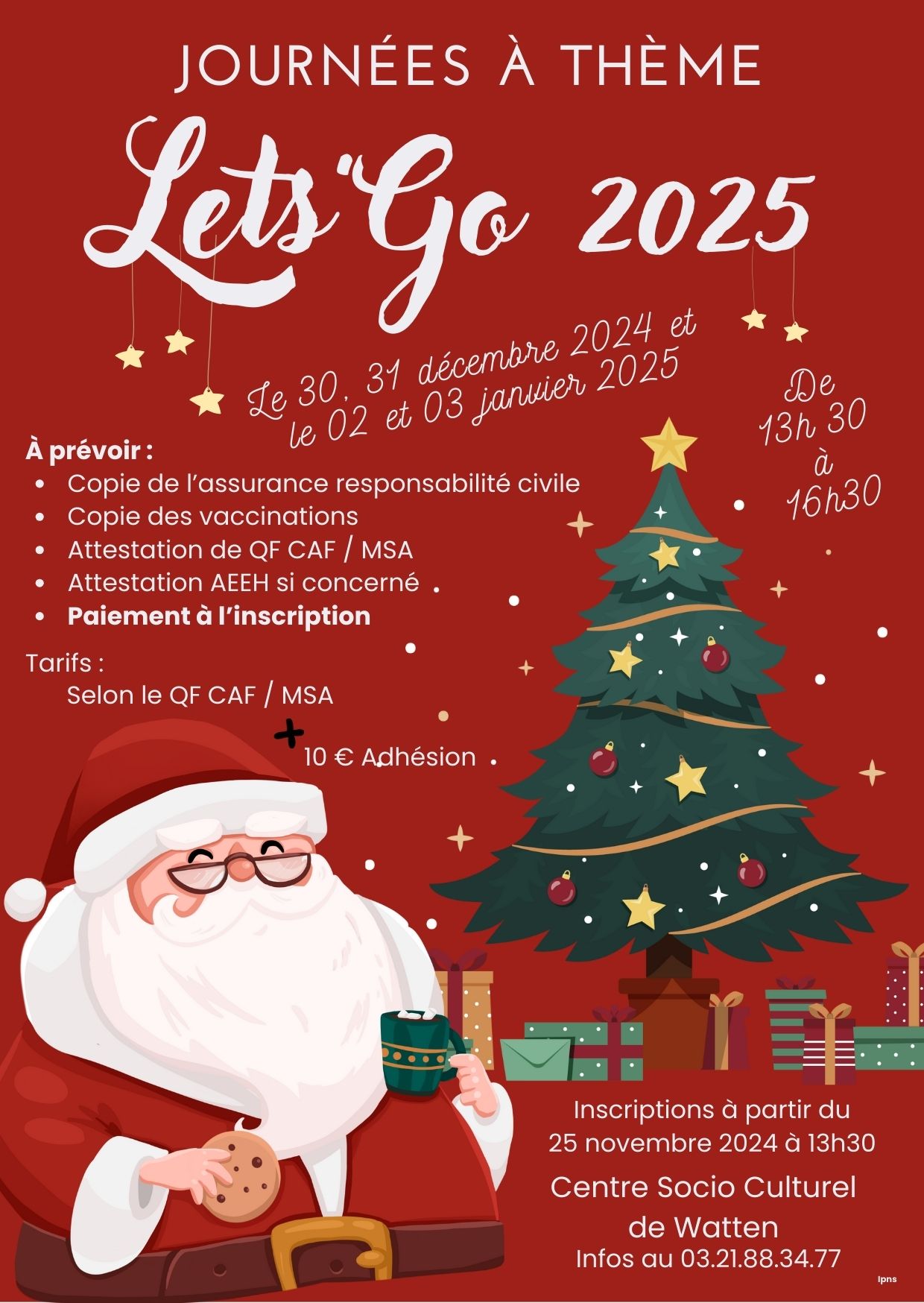 Journée à thème Spécial Noël au Centre socio-culturel