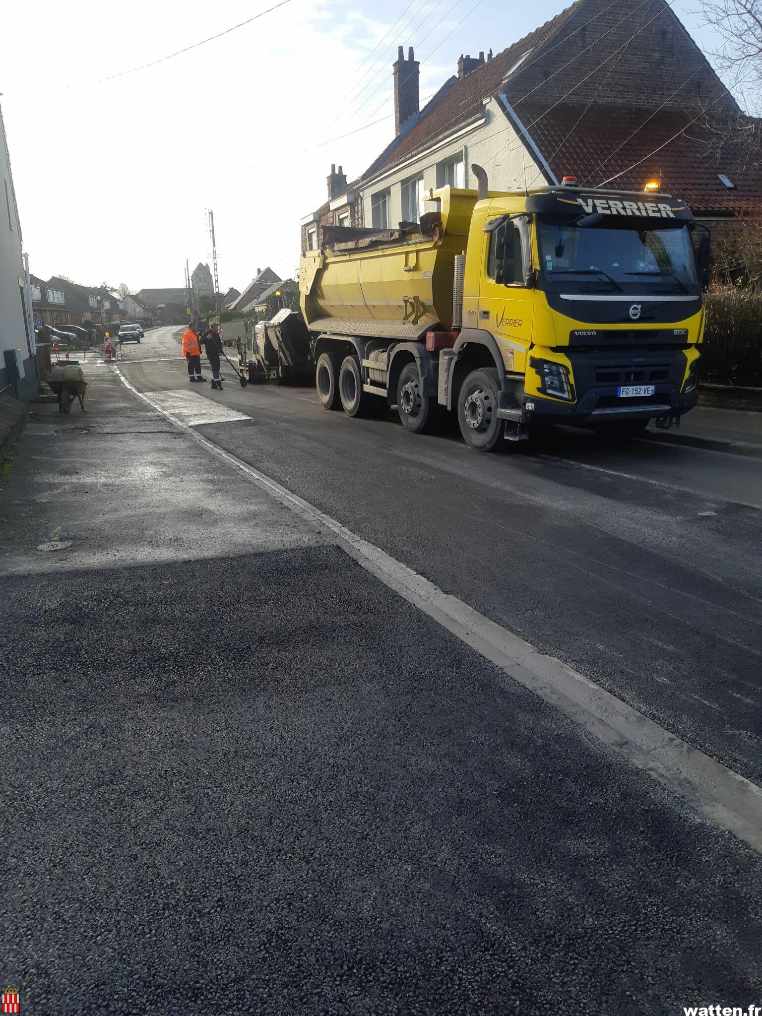 Fin des travaux d’assainissement rue de Millam