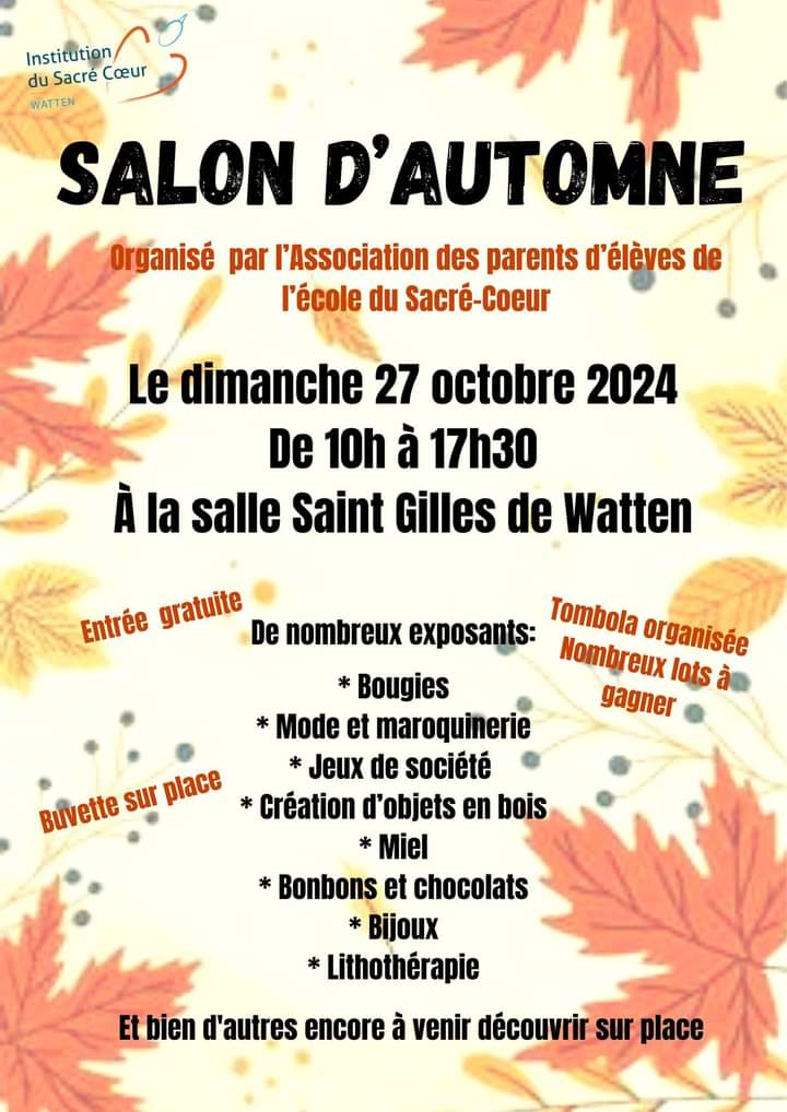 Salon d’Automne de l’APEL de l’école du Sacré-Coeur