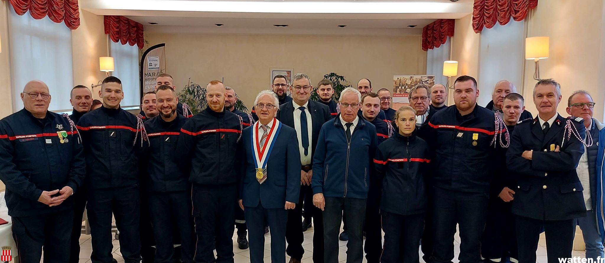 Sainte-Barbe 2023: Grades, diplôme et médaille pour les pompiers