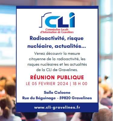 Réunion publique de la CLI de la centrale nucléaire de Gravelines