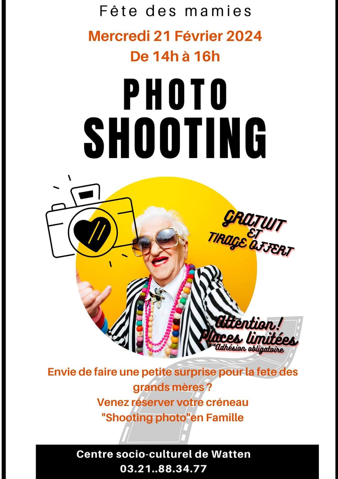 Photo shooting pour la fête des grands mères