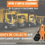 2024-06-15 recrutement emplois saisonniers SIROM Flandre-Nord