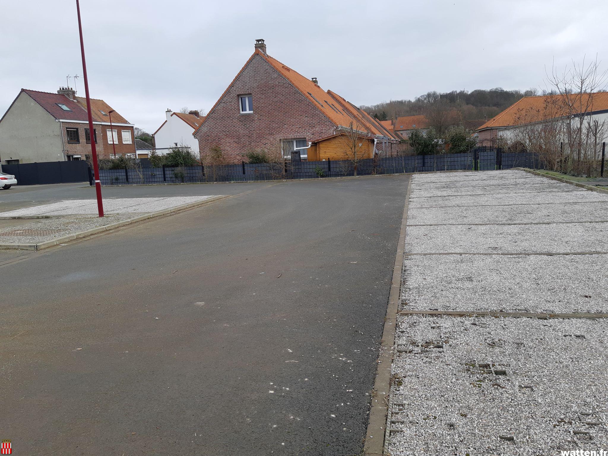 Remise en état du parking allée des Tulipes (CCHF)