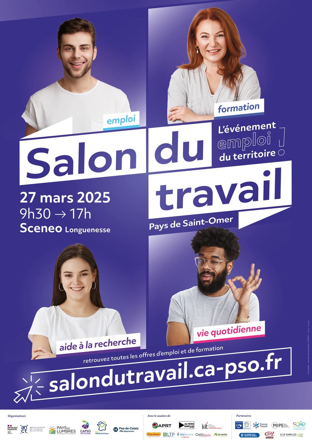 Salon du Travail du Pays de Saint-Omer (à Sceneo Longuenesse)