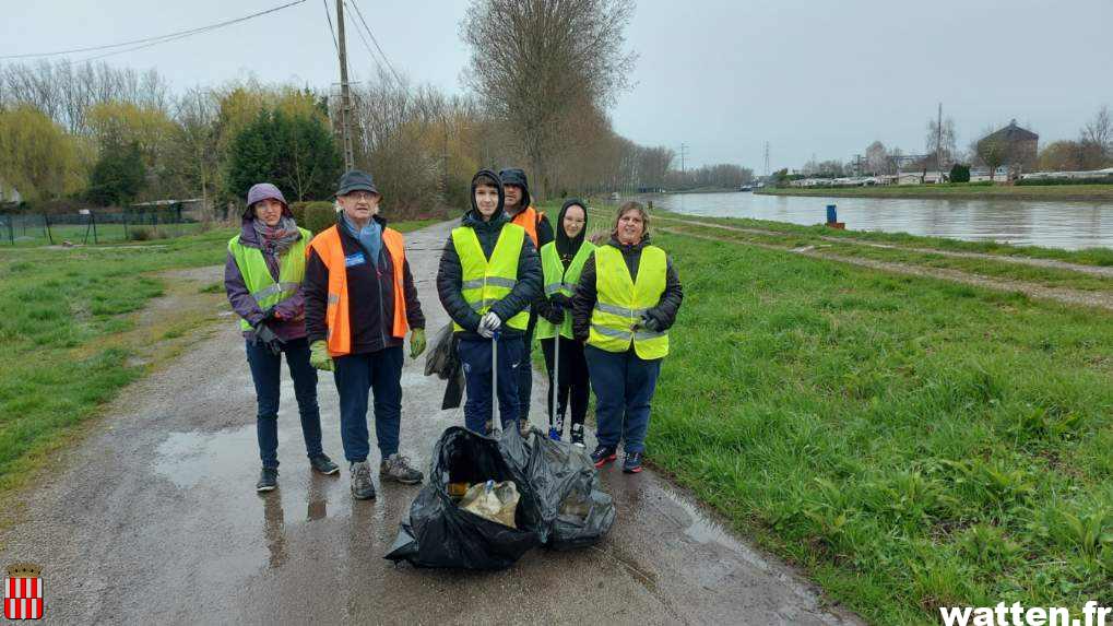 Retour en image sur l’opération Watten Propre de mars 2024