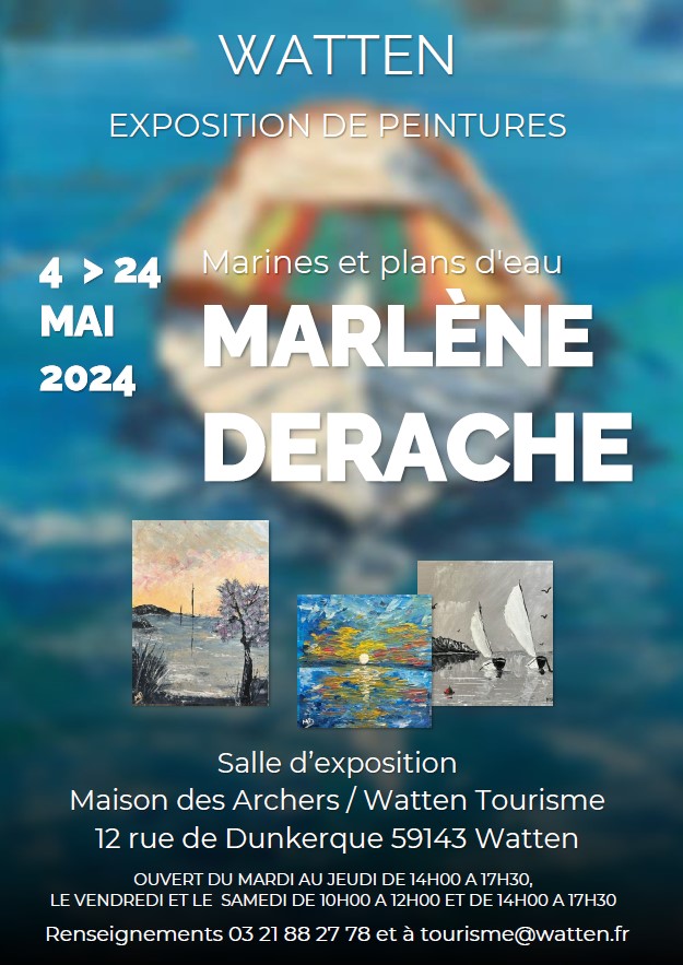 Exposition de peintures de Marlène Derache
