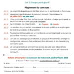 Bulletin d’inscription Concours Jardins Façades Fleuris 2025 Watten
