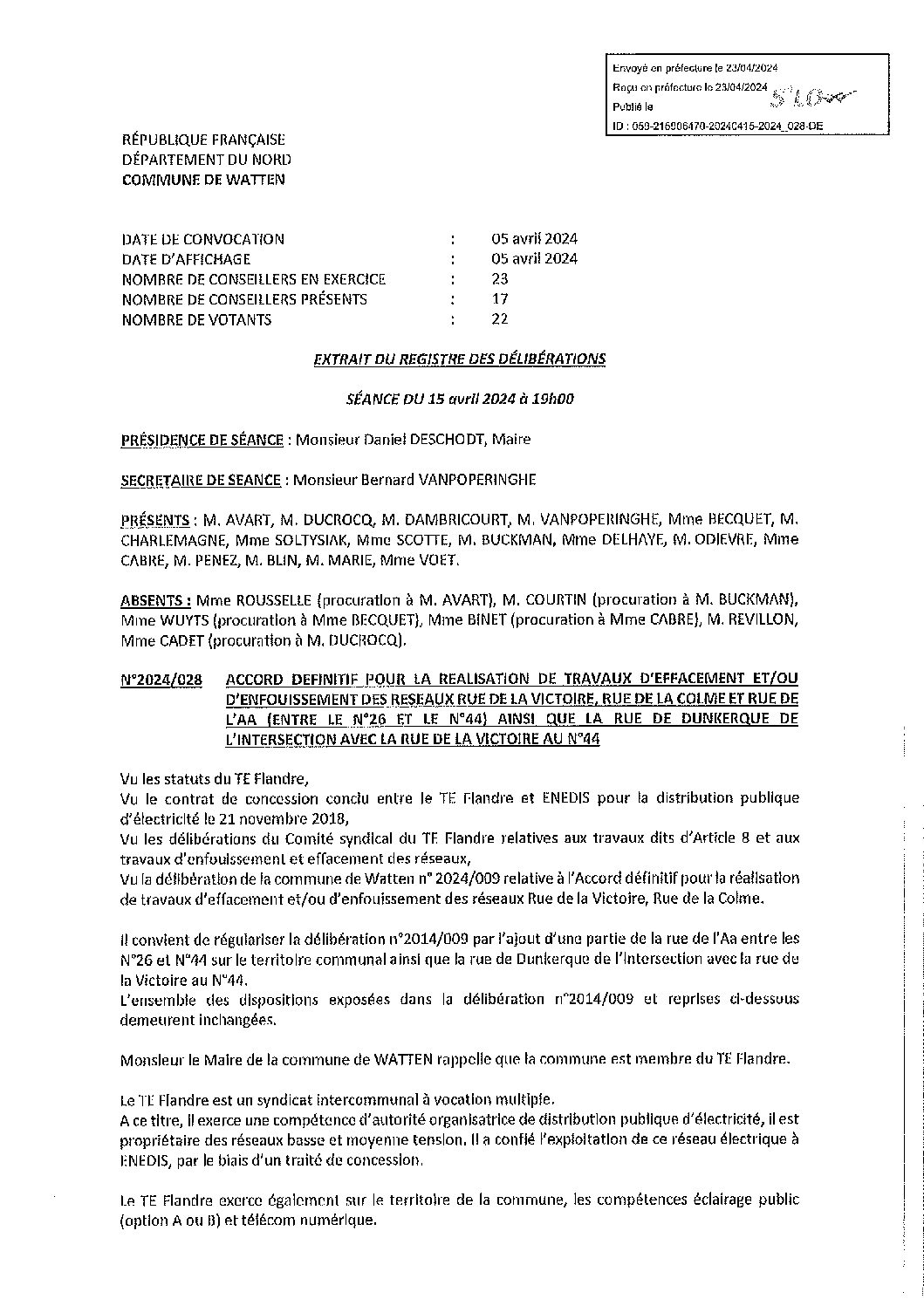 2024-028 Enfouissement réseaux