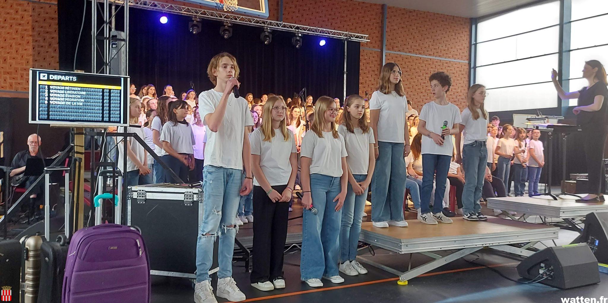 Rencontres des chorales des collèges publics