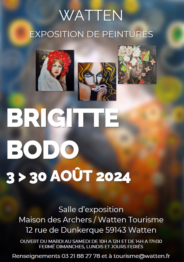 Exposition de peintures de Brigitte Bodo