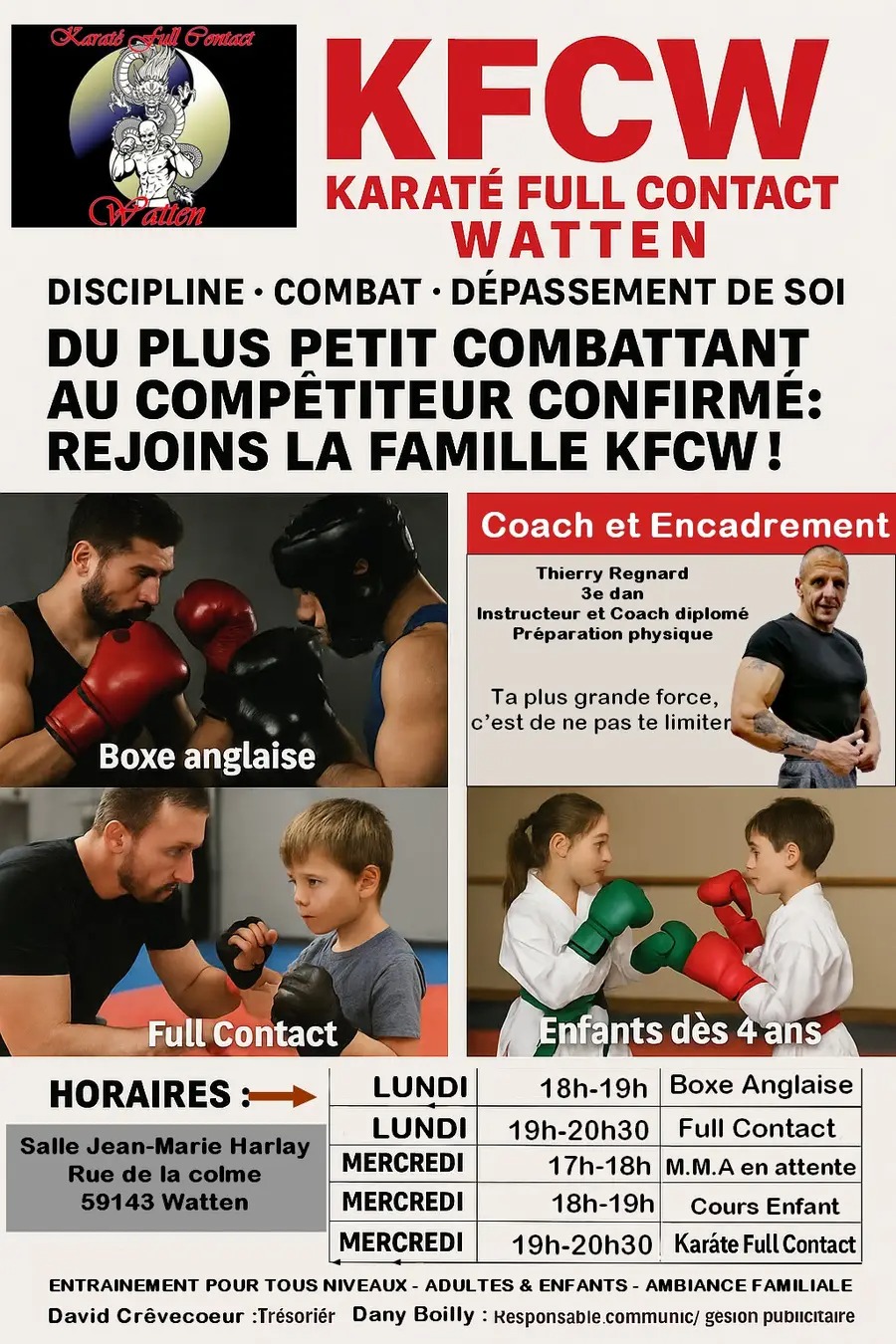 Association Sportive et culturelle de Watten – Section Karaté Full Contact
