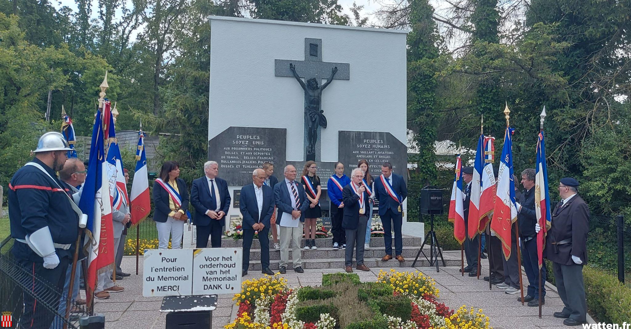 Cérémonie 2024 au Mémorial du Blockhaus d’Eperlecques: ne jamais oublier, toujours se souvenir
