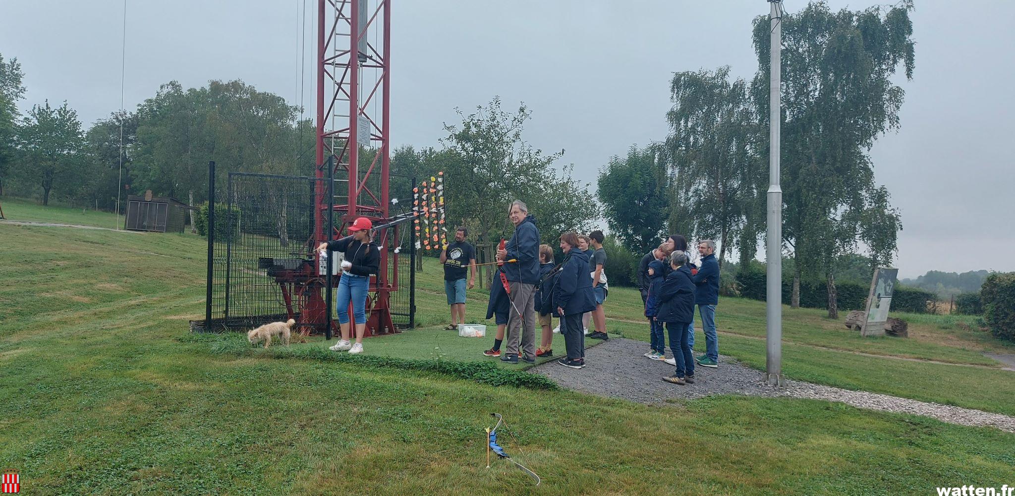 2ème séance d’initiation au tir à l’arc à Watten de l’année