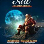 Affiche concours illuminations Noël 2025