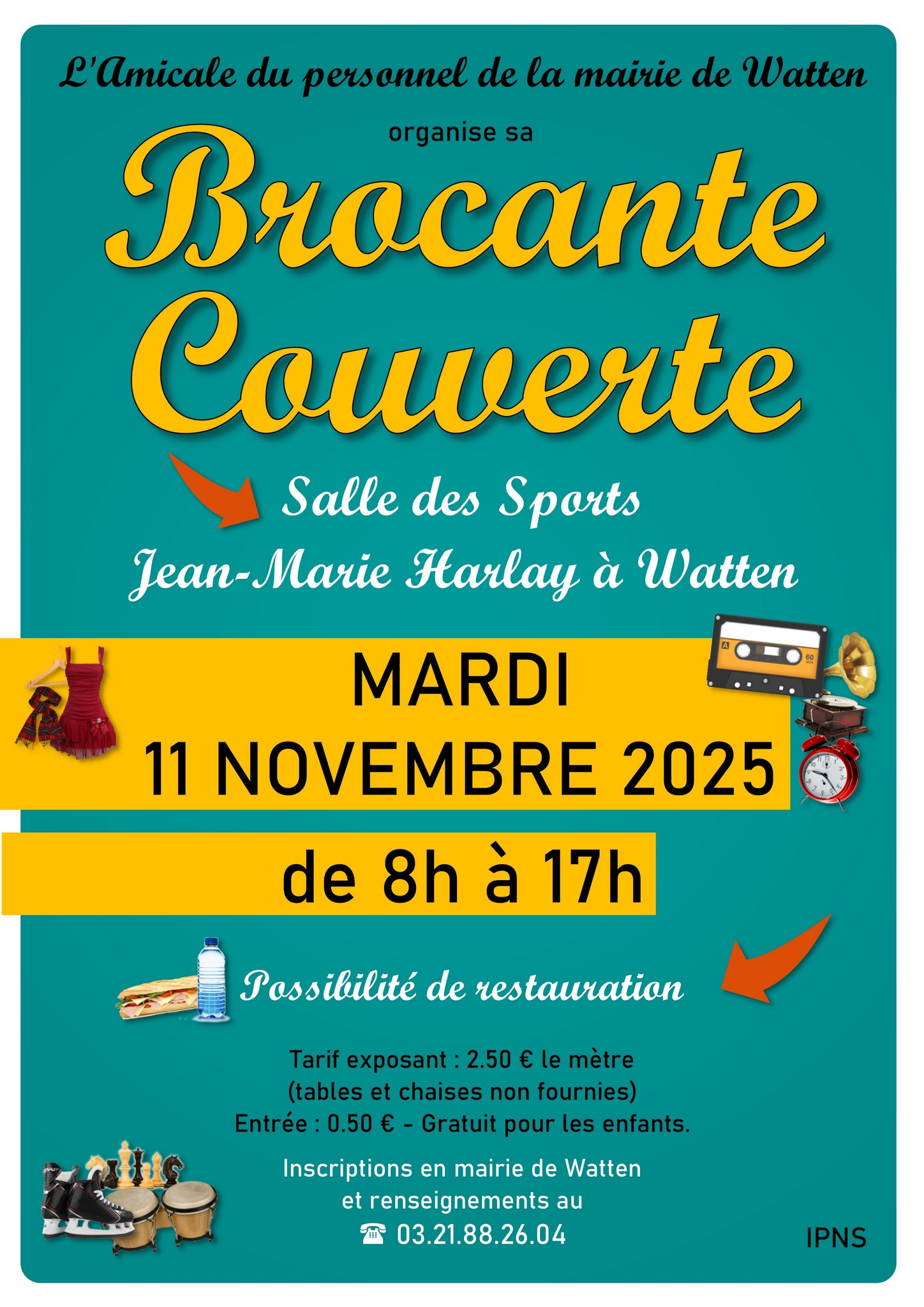 Brocante couverte de l’Amicale du Personnel