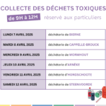 Collecte DTQD AVRIL 2025