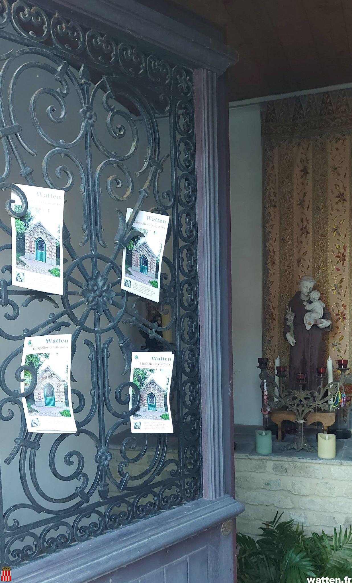 Une nouvelle brochure informative et touristique sur les chapelles et calvaires de Watten