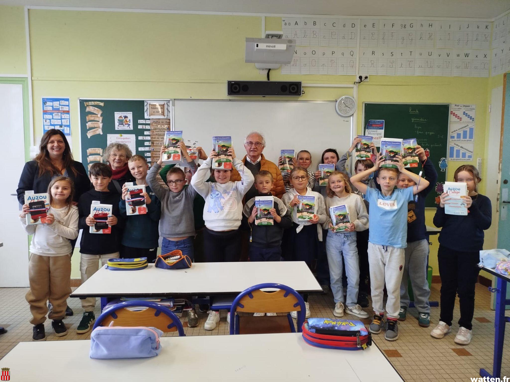 Remise des dictionnaires 2024 à l’école Fortry