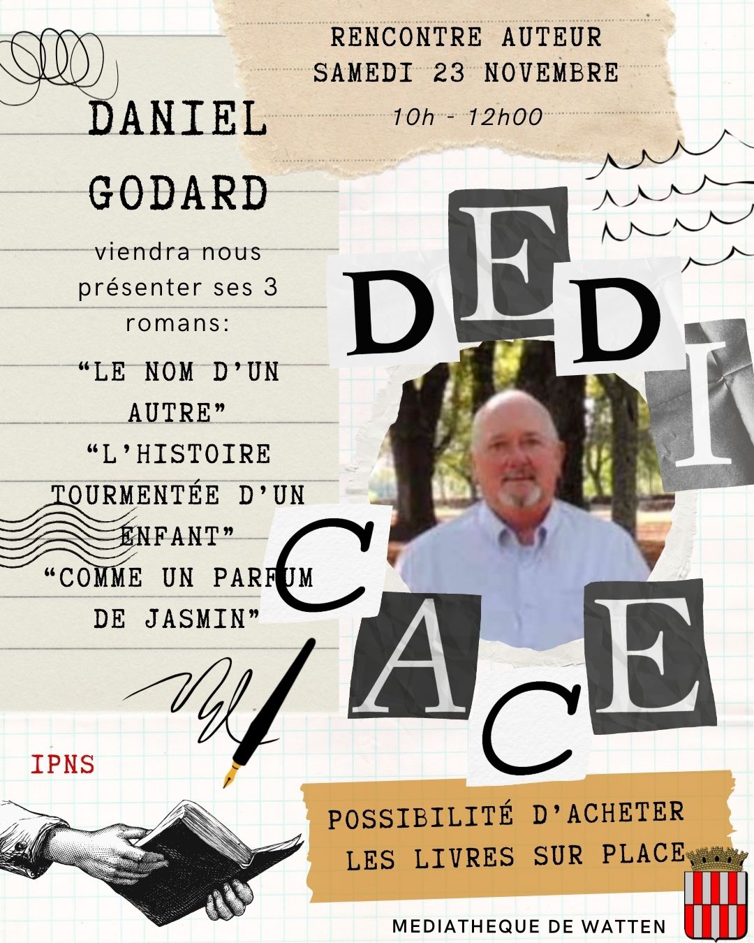Rencontre auteur: Daniel Godard