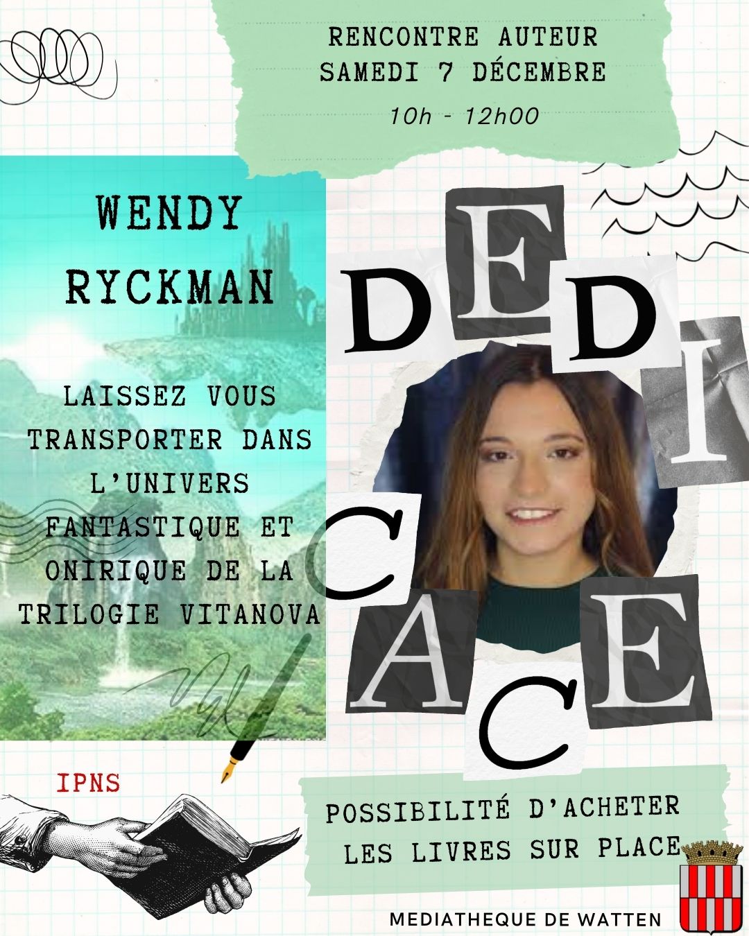 Rencontre auteur: Wendy Ryckman